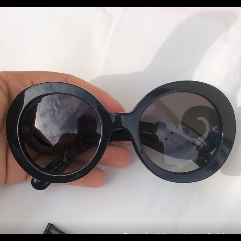 🎉PRADA Baroque' 55mm Round Sunglasses. 💓